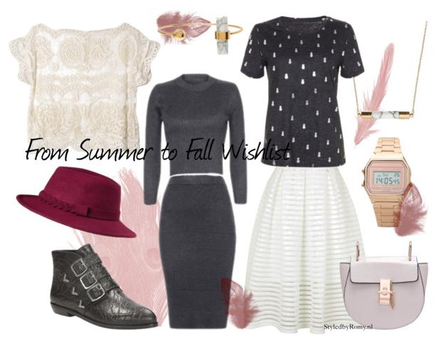 WISHLIST: From Summer to Fall