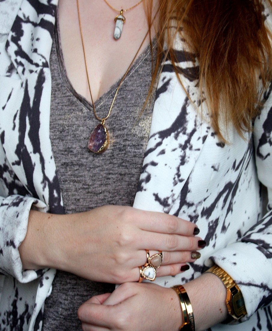 LOOK OF THE DAY: I just Marble around