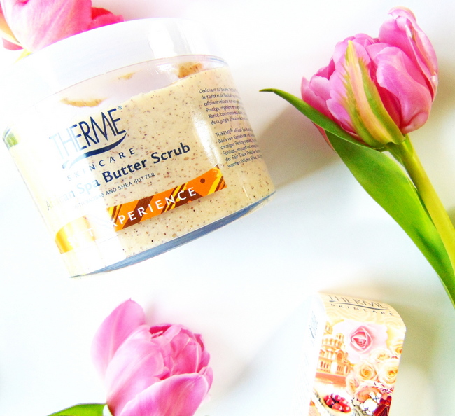 REVIEW: Therme African Spa Butter Scrub & Bulgarian Rose Body Mist